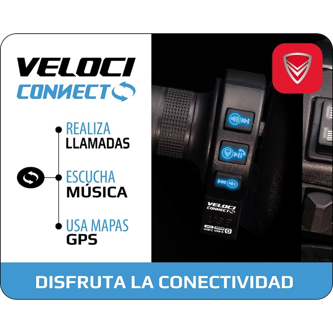 Motocicleta Veloci Deus Evo Sport 150cc 2027 Gris