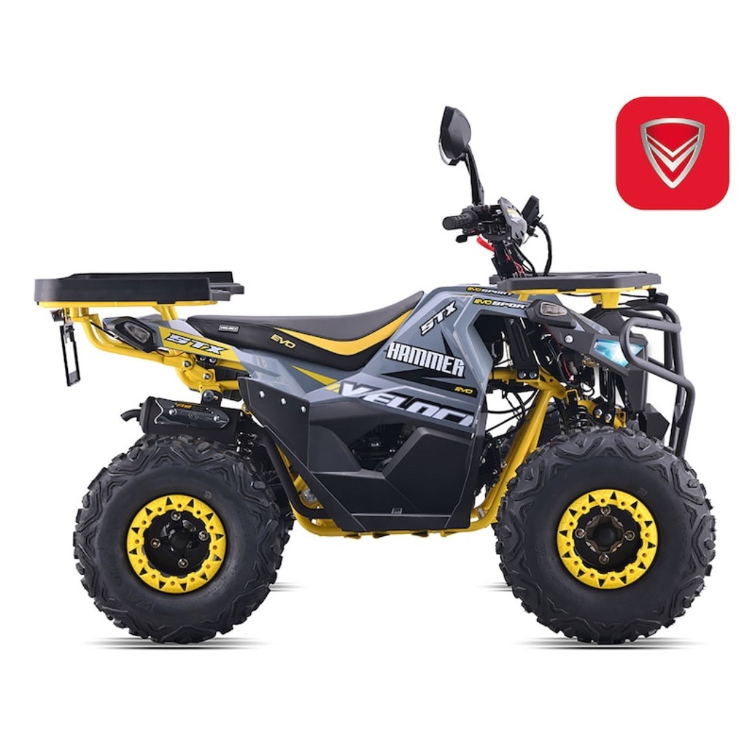 Cuatrimoto Veloci Hammer STX Evo 150cc 2027 Gris