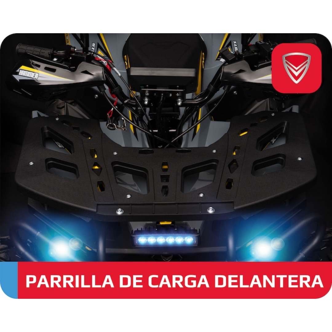 Cuatrimoto Veloci Hammer STX Evo 150cc 2027 Gris