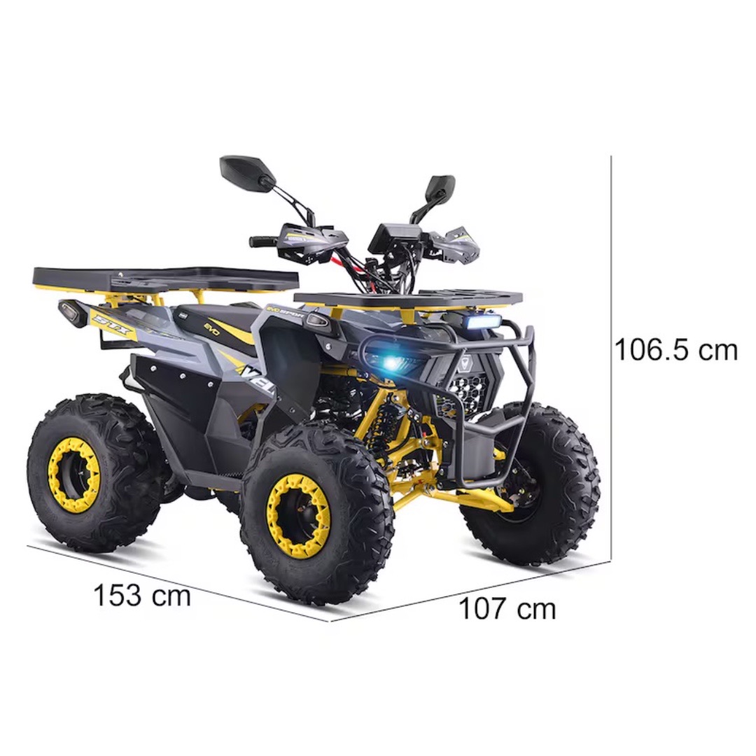 Cuatrimoto Veloci Hammer STX Evo 150cc 2027 Gris