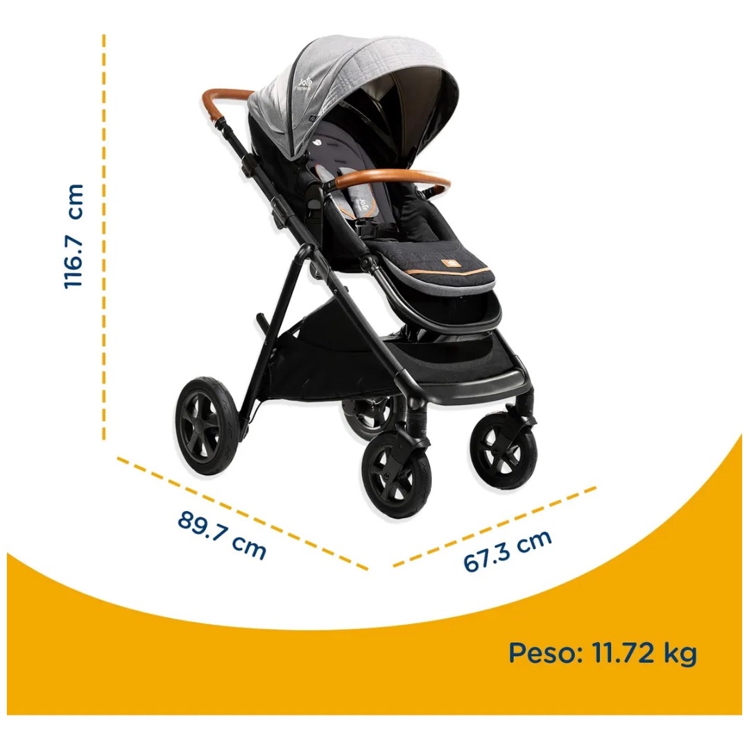 Carreola Joie Aeria 0 a 7 Años o hasta 22kg